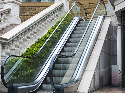 Escalator avec une vitesse de 0.5mps