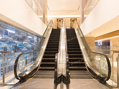 Escalator large de 1000 marches avec technologie avancée