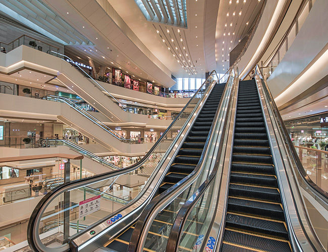 Escalators mécaniques